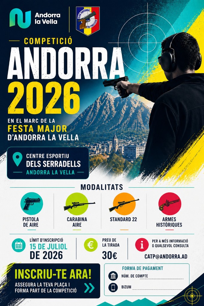 Competicio Andorra 2026 - Festa Major d'Andorra la Vella